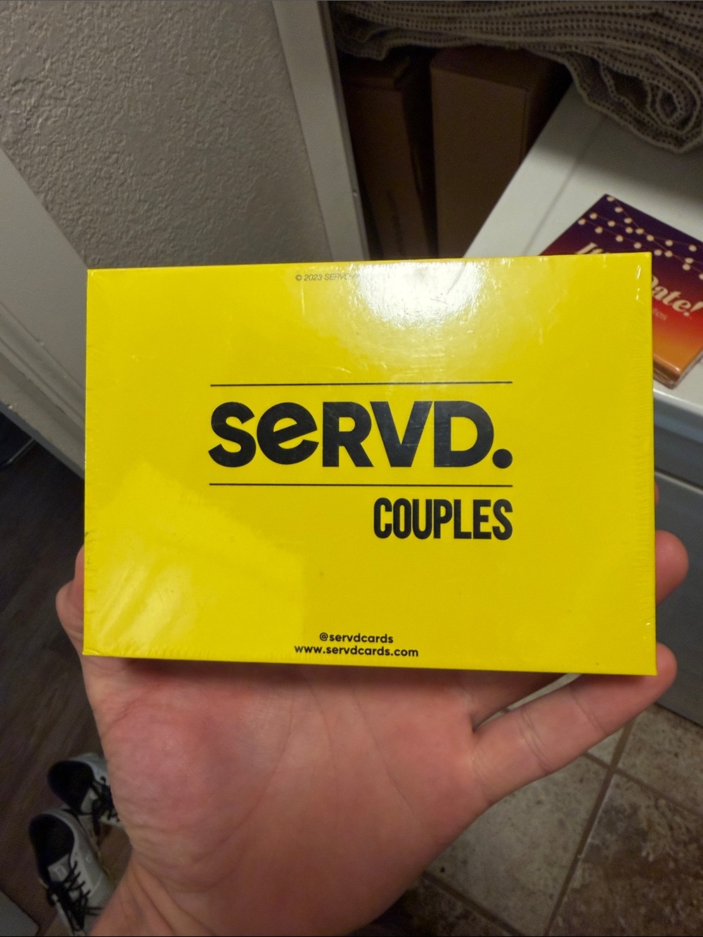 Couples Card Game - Yellow